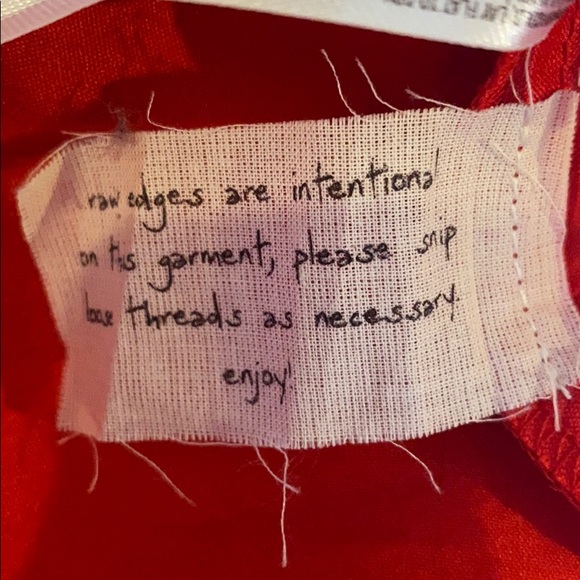 Free People One Party Red Maxi Skirt SZ 4 - Picture 8 of 8